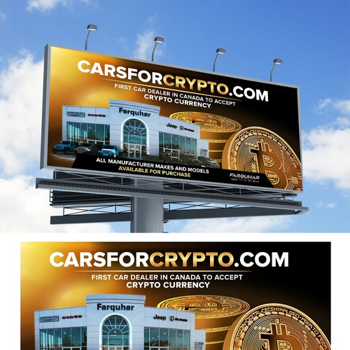 Billboard carsforcrypto