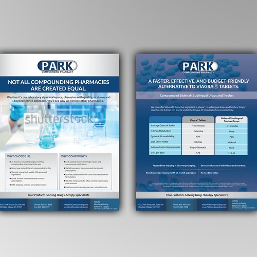 Product Flyer for Innovative Pharmacy