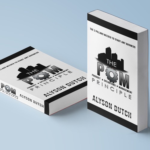 book cover design for POM Principle