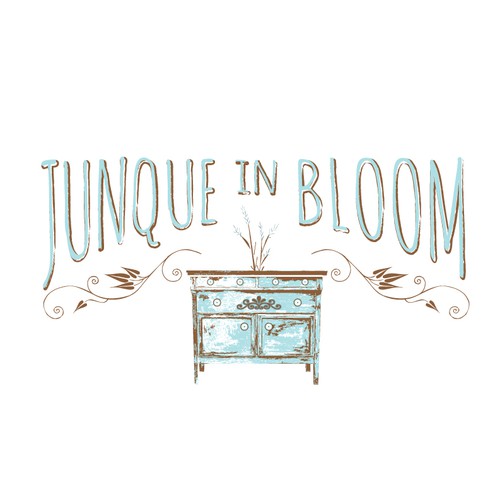 Modern Vintage Antique Store Logo