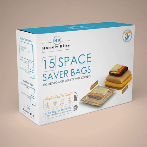 space saver bags packaging