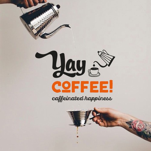 Logo for an artisan coffee-shop