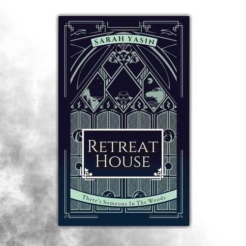 Book cover concept about murder