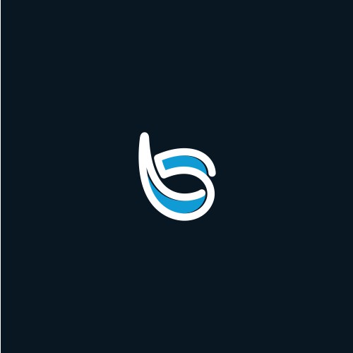 B logo unique