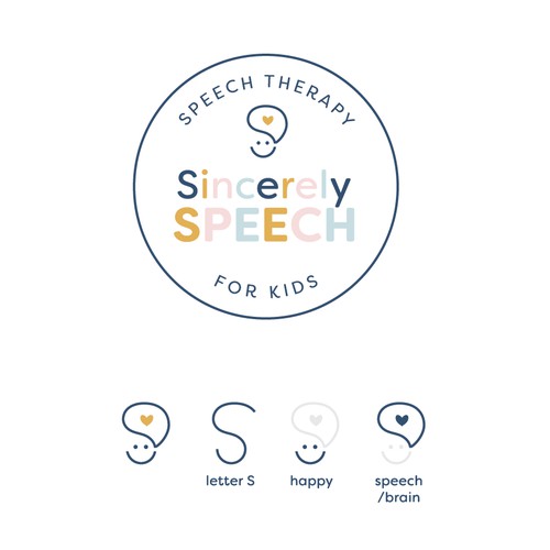 Logo for a kids speechtherapist