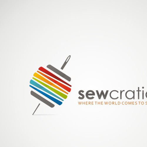 Whimsical logo needed for global sewing site.  