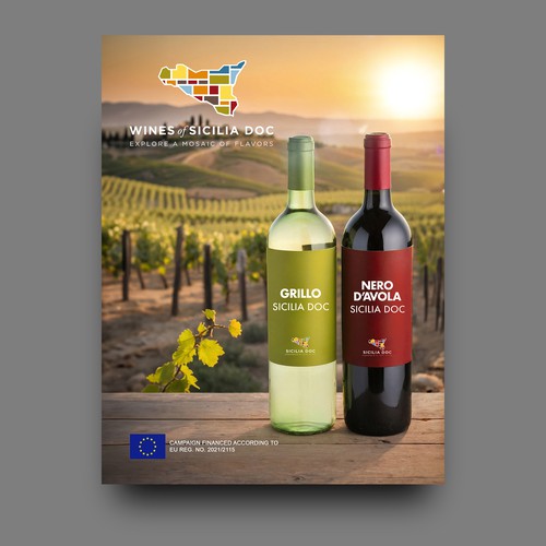 Magazine ad for Wines of Sicilia DOC