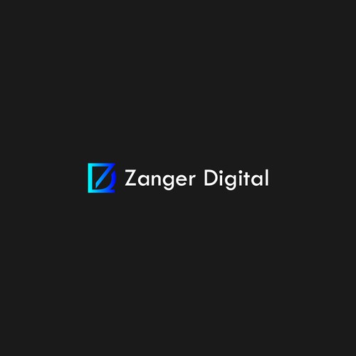 Letter ZD monogram Logo
