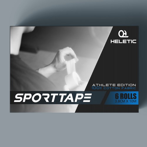 Packaging for sporttape brand