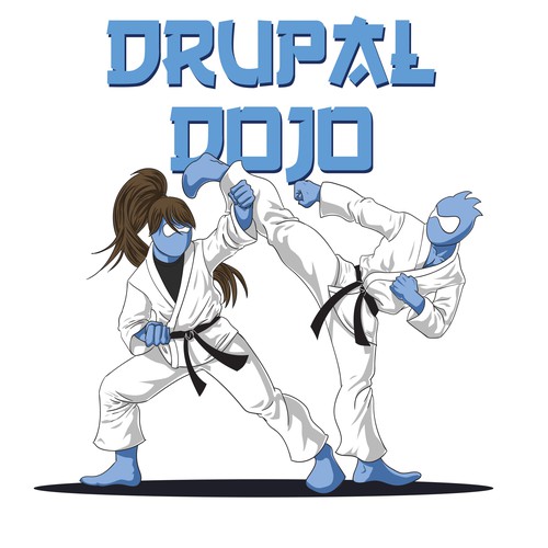 Mascot for the Drupal Dojo Re-Boot