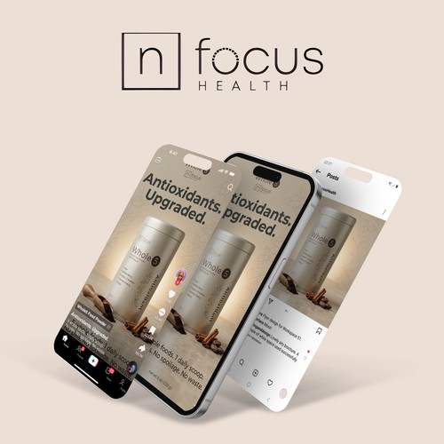 Hero image for a wellness brand launching a first-of-its-kind consumable product