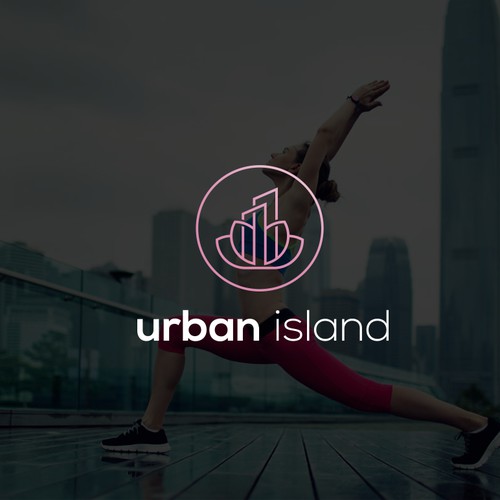 Logo for urban yoga studio