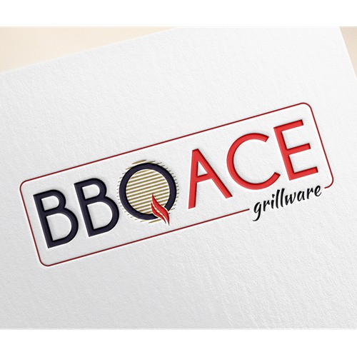 Logo design concept for BBQ ACE