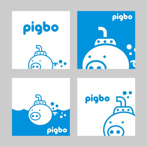Simple and Fun logo for Pigbo