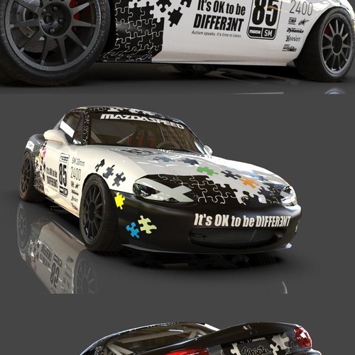 Car wrap - Miata