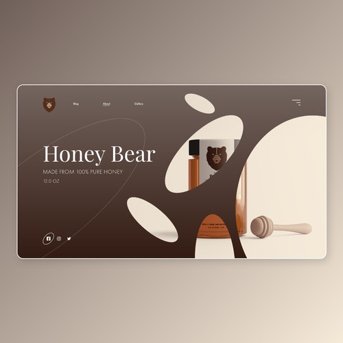 Honey Bear web template