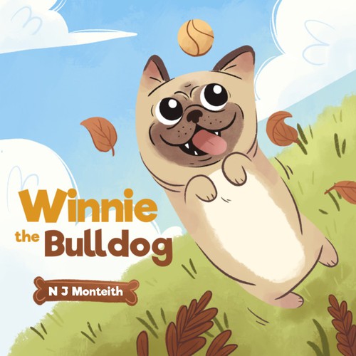 'Winnie the Bulldog' children book cover