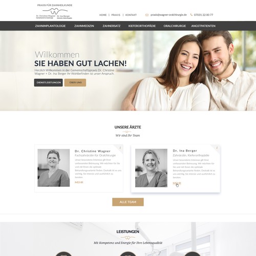 Dental Clinic Web Design