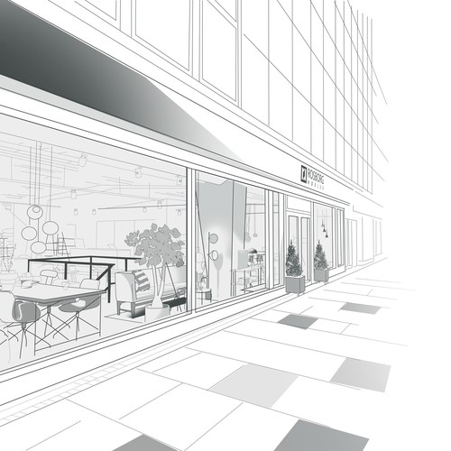 Furniture Shop Illustration