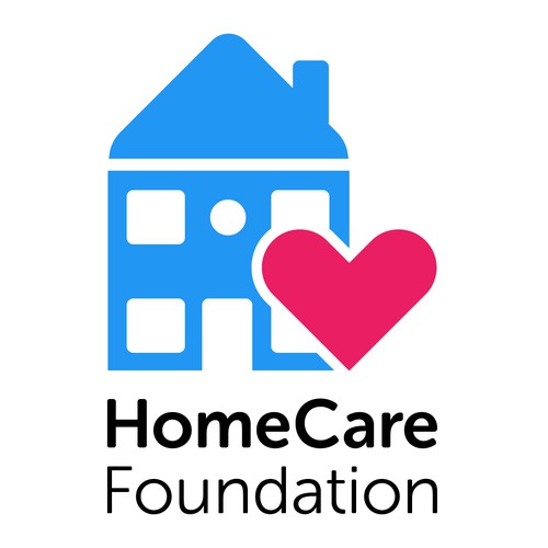 Fresh symbol and wordmark with in-home caregiving at its heart