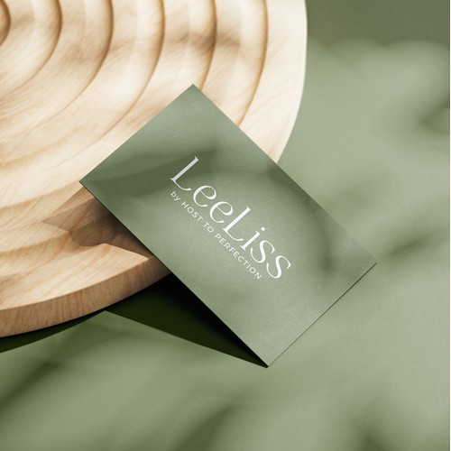 Modern and elegant wordmark design with custom made typography for LeeLiss