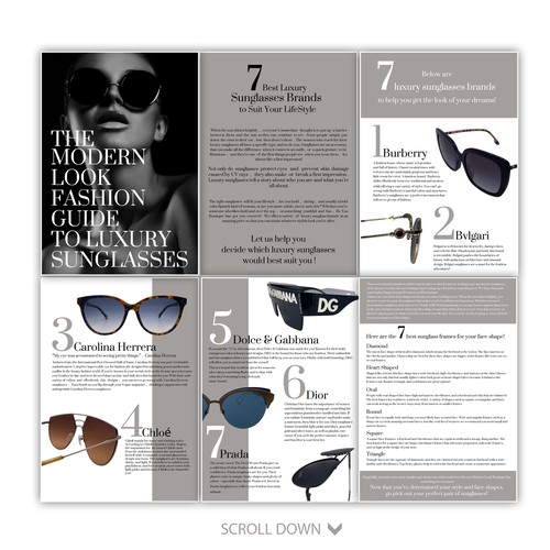 E-Book About Fashion Sunglasses