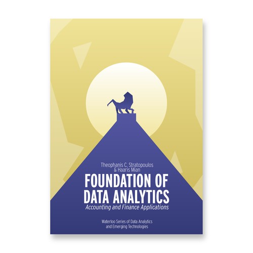 Data analytics book cover design