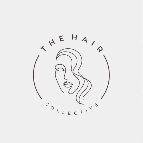 Modern Minimalist Hair Salon Logo