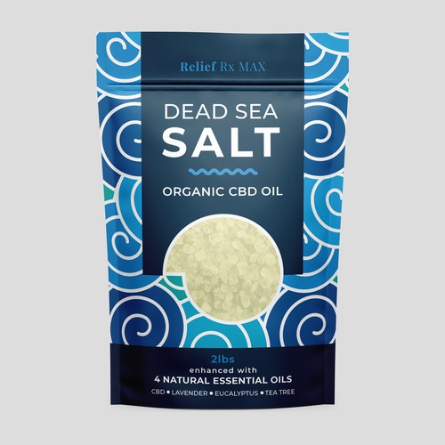 Dead Sea Salt packaging