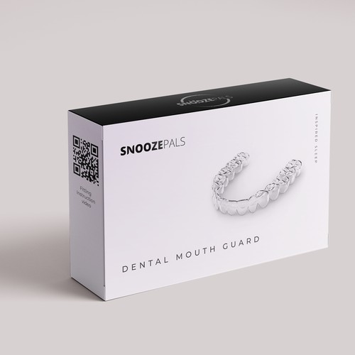 Dental mouth guard box design