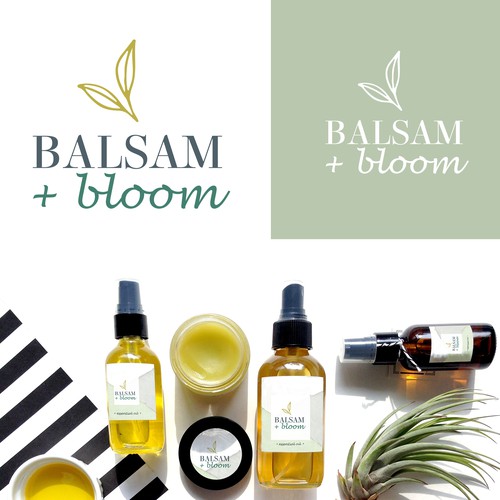 Balsam + Bloom logo (2 version)