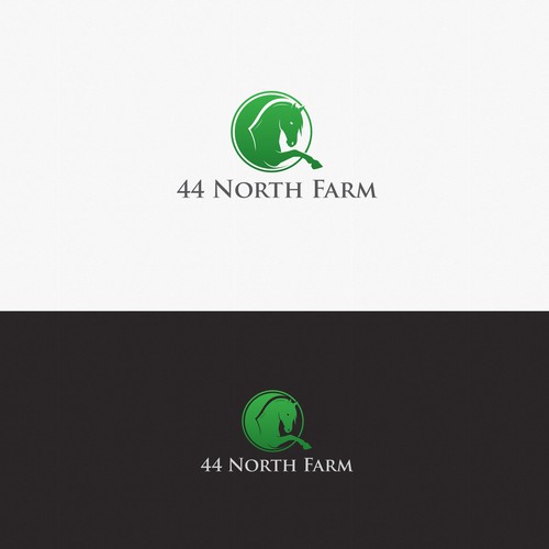 Logo for equestrian business