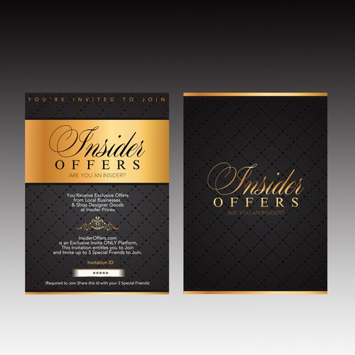 Elegant Invitation Card