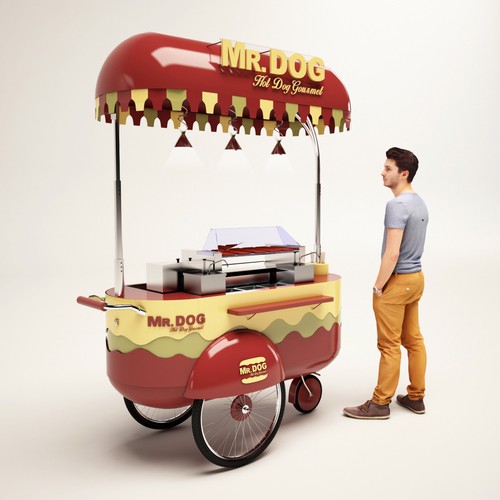 Hot Dog Gourmet Cart