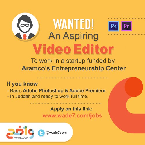 Video Editor Wanted ad