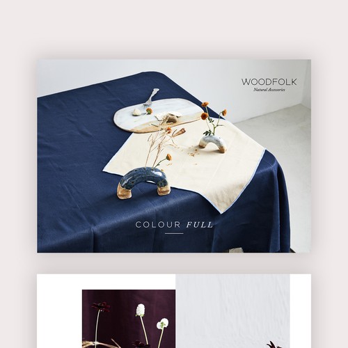 Minimalist Catalog Design