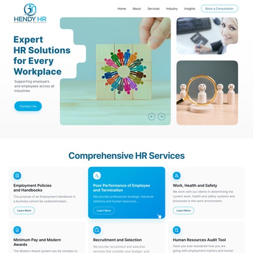Hendy HR UI Design