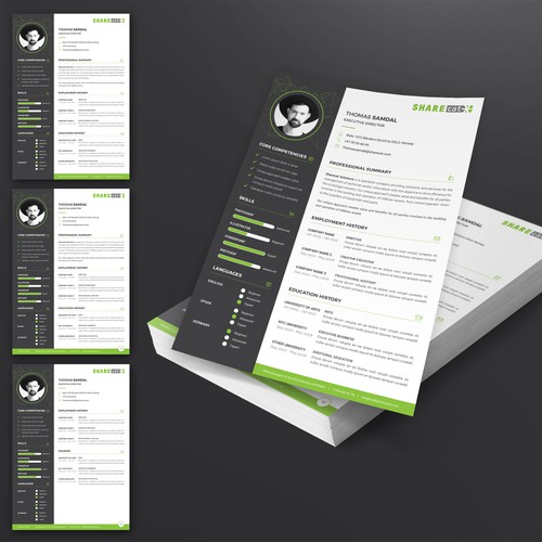 Share Cat Resume Design