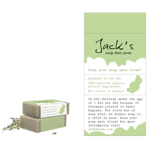 Jack's Soap sleeve