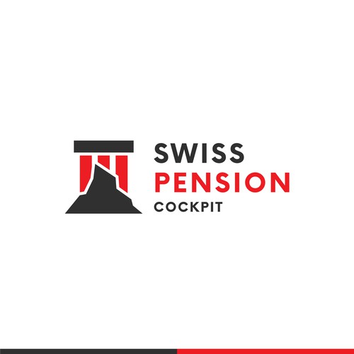 Swiss Pension Cockpit Logo Design