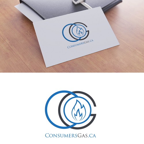 Logo concept for Gas Utility Company