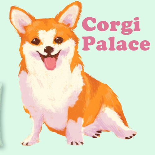 Corgi illustration