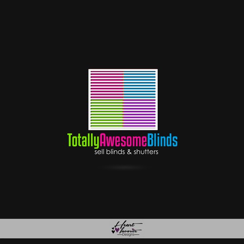 Logo Concept entry for "Totally Awesome Blinds""