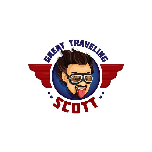 Logo for the blog of truck driver - about traveling, sport, beverages and so on...