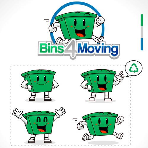 Logo for Bins 4 Moving