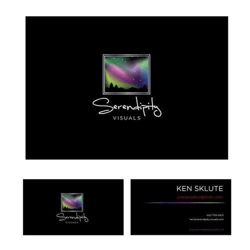 Help Serendipity Visuals with a new logo and business card