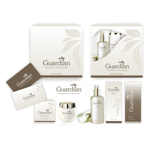 Create the next product packaging for Guardian Skincare