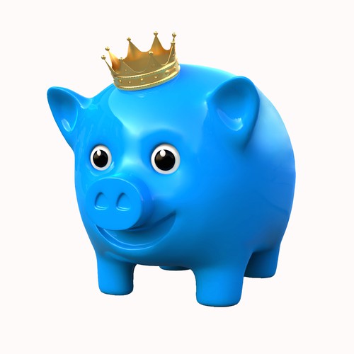 Pig concept Mascot for Bank Promotion