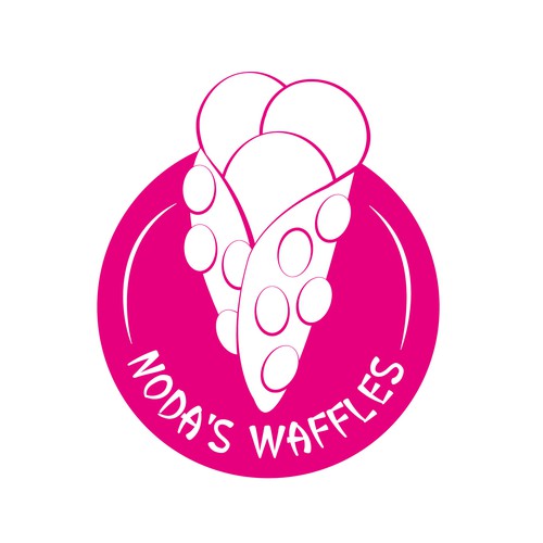 Noda's Waffles Logo Design