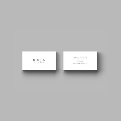 logo + business card design
